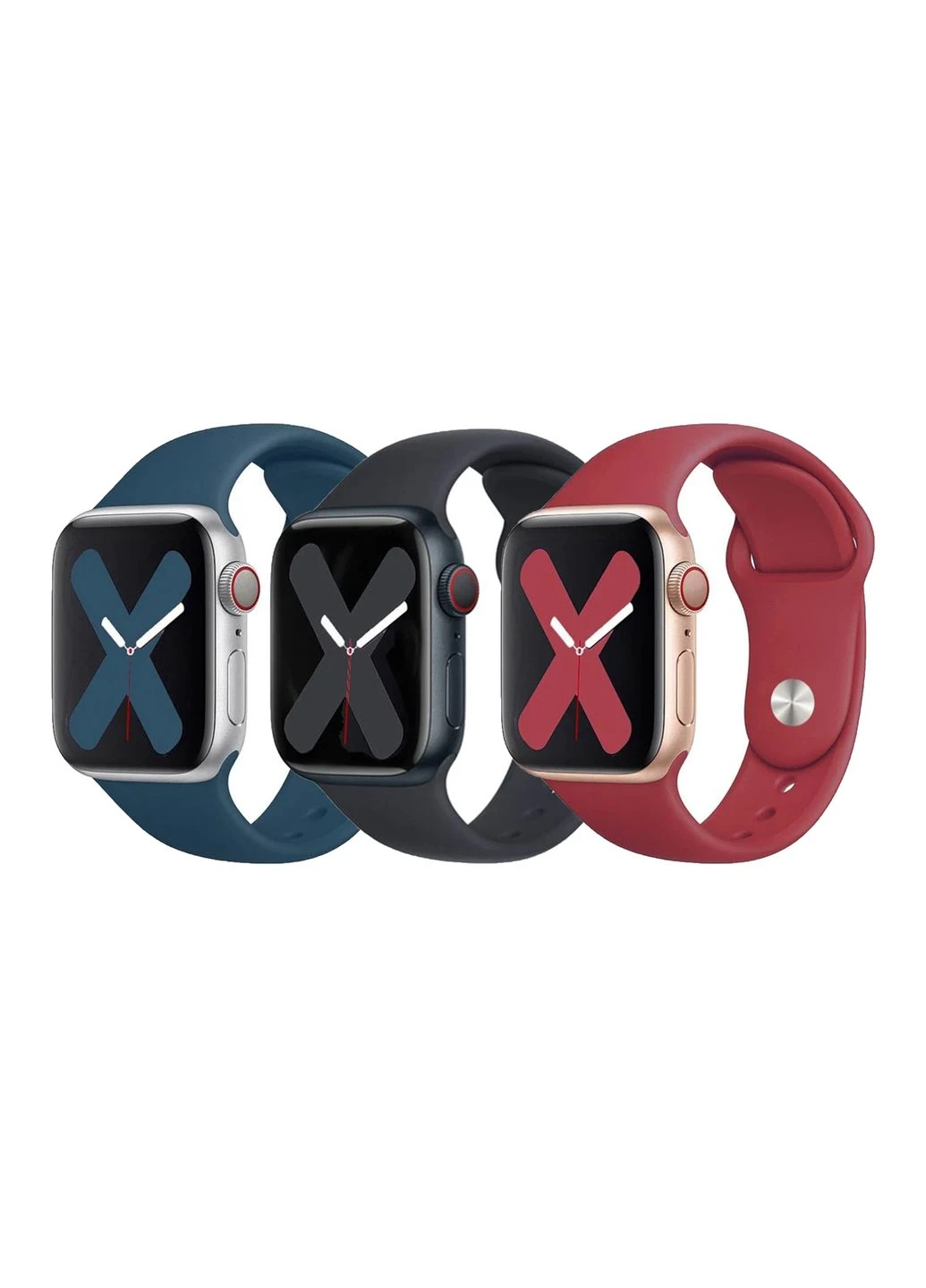 Ремінець для Apple Watch Band 38/40/41 mm 31.China Red No Brand Apple Watch Series (1-8) 38/40/41mm,Apple Watch Series 2 38mm,Apple Watch Series 3 Nike+ 38mm,APPLE Watch Series 4 GPS 40mm (341308120)