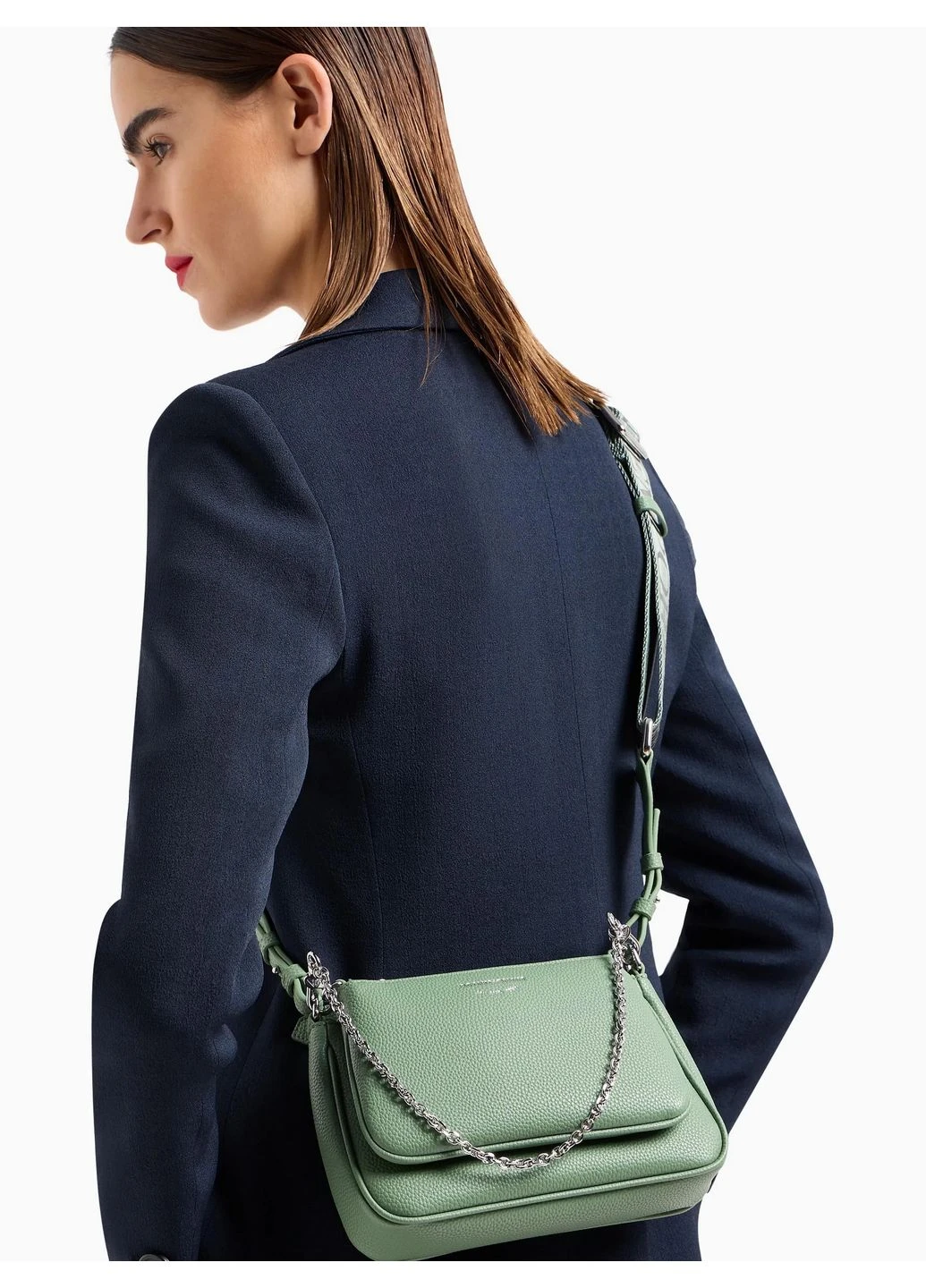 Шолдер бег 7147553 Зелёный 5T774 Emporio Armani (381479463)