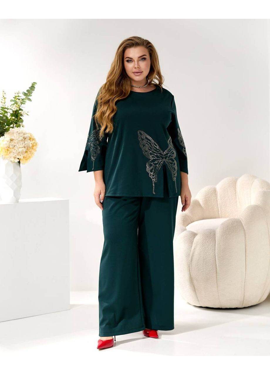 Жіночий костюм прогулянковий великих розмірів Style Point (371247139)