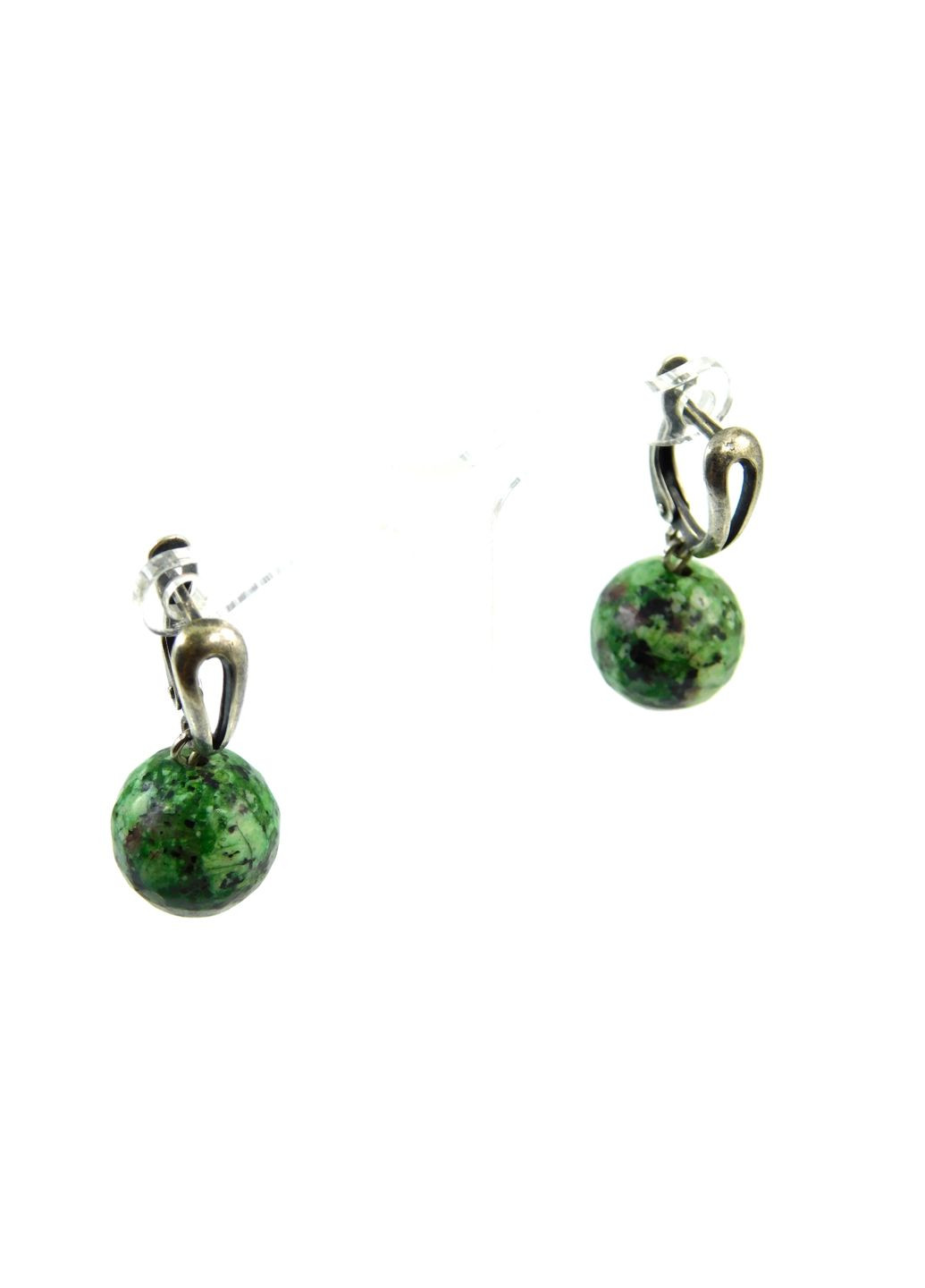 Сережки Цоїзит Fursa fashion (315591776)