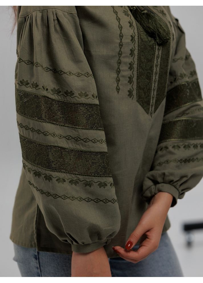 женская вышитая блуза биляна романтическая (fm2983) Folk Moda (365729661)