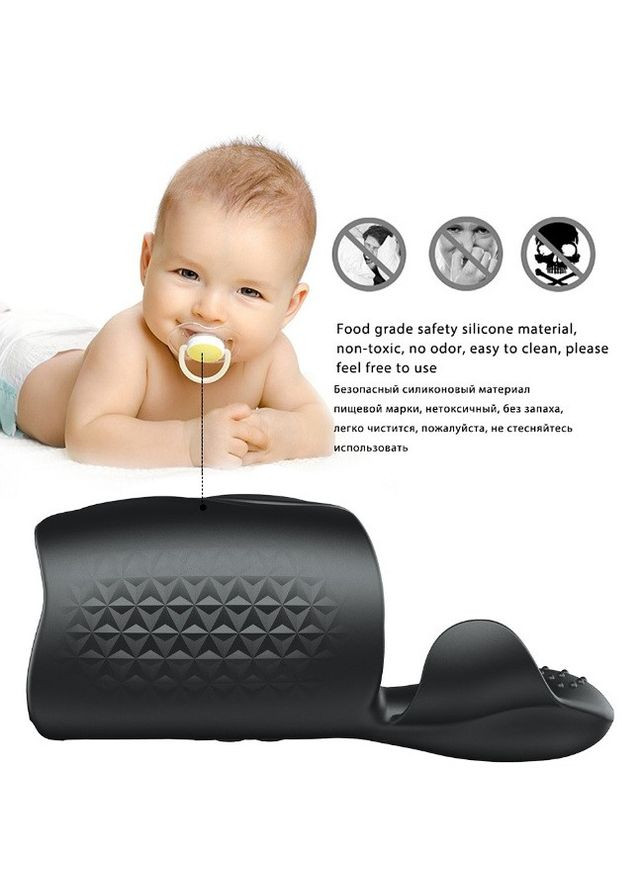 Мужской мастурбатор для оральной стимуляции пениса 10 скоростей (B2144) Man Nuo No Brand (307084825)