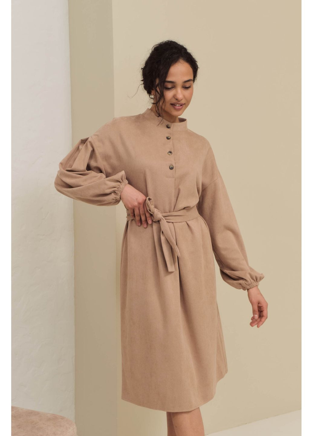 Бежева сукня 2097.5807 Seventeen