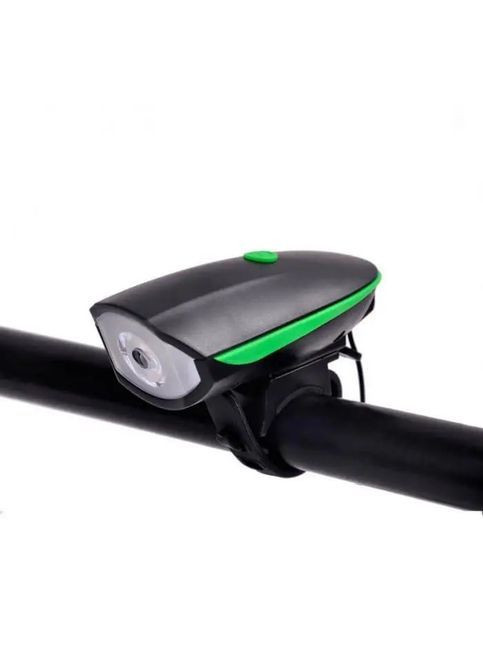 Велофонарь с сигналом 7588 с аккумулятором No Brand (369720289)