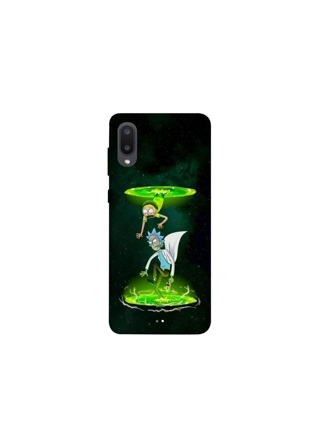 Чохол на Samsung Galaxy A02 Rick and Morty Frontalka (354673386)
