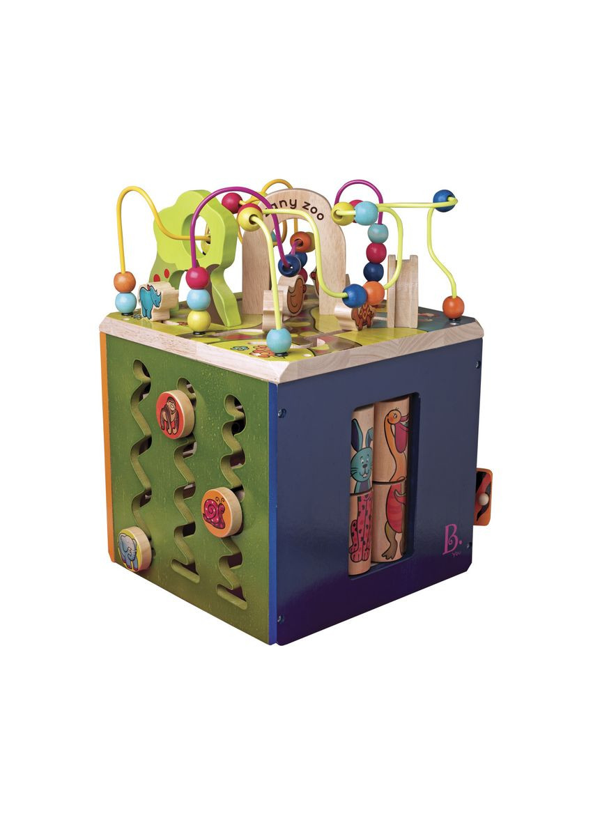 Развивающая деревянная игрушка Зоо-Куб Battat (342752541)