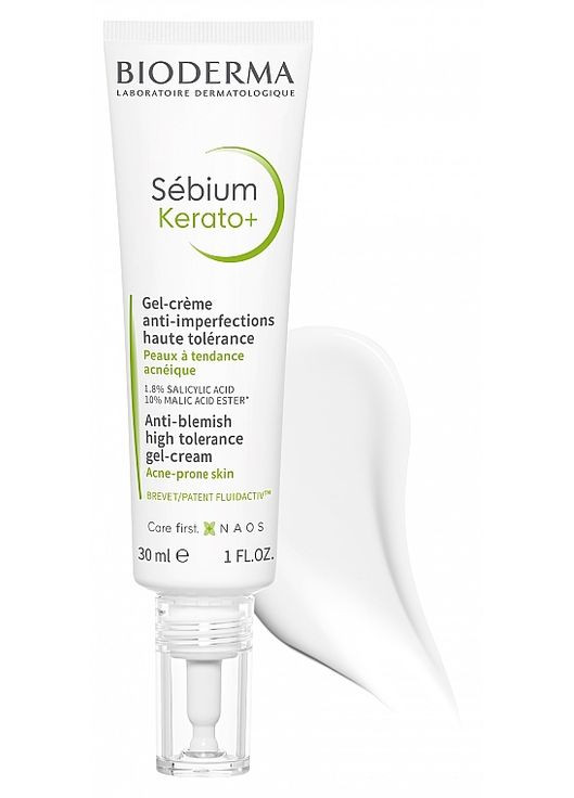 Крем-гель для проблемной кожи Sebium Kerato+ Gel-Cream 30ml (1141881-136546) Bioderma (368661540)