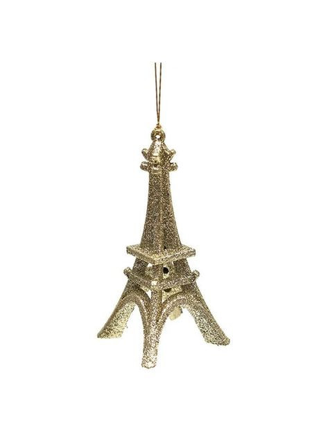Подвеска новогодняя Эйфелевая Башня Золотой (11354) Flora (328924358)