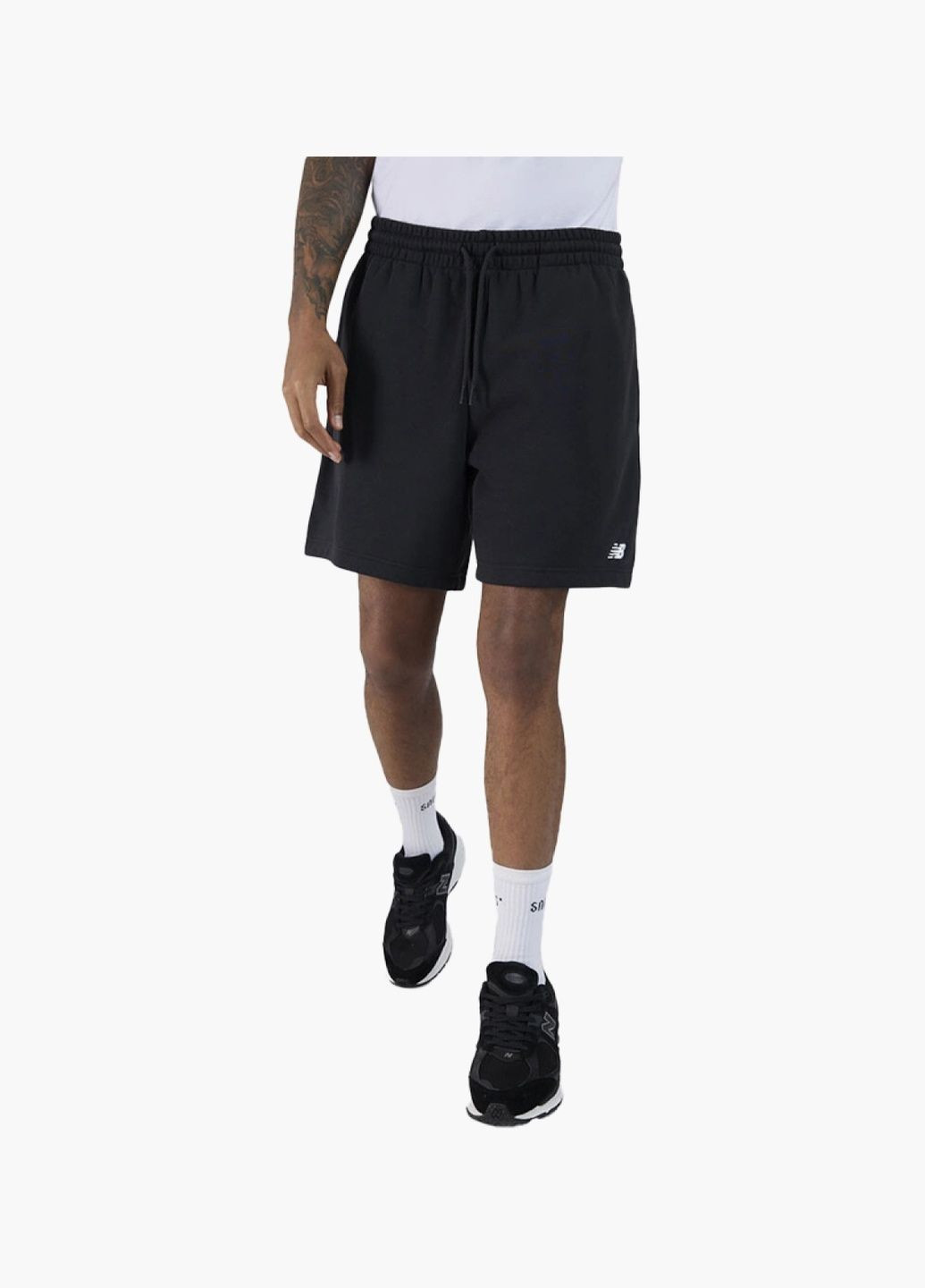 Шорты мужские Small Logo Black MS41520BK New Balance (332610452)