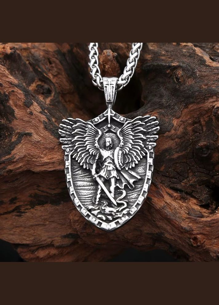 Чоловічий кулон із ланцюжком на шию підвіска амулет оберег STORE 206 (329202051)