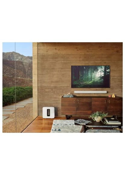 Домашній сабвуфер (SUBG3EU1) Sonos Sub Gen3 White (322032361)
