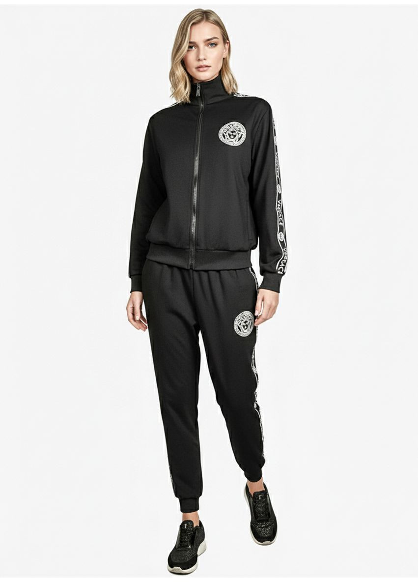 Жіночий спортивний костюм демісезонний Чорний Number Nine (363261691)