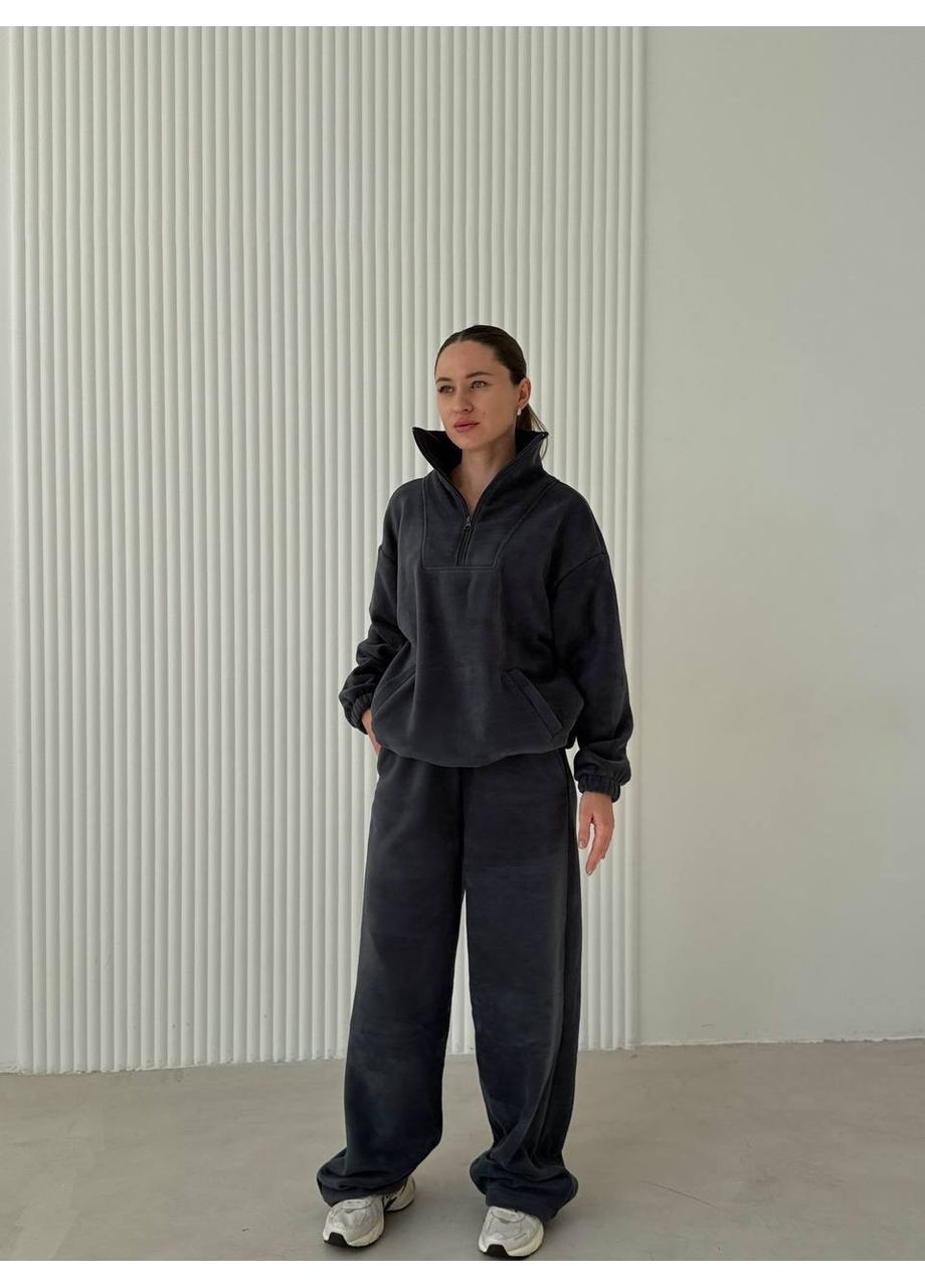 Женский теплый костюм из флиса полар No Brand (366238464)