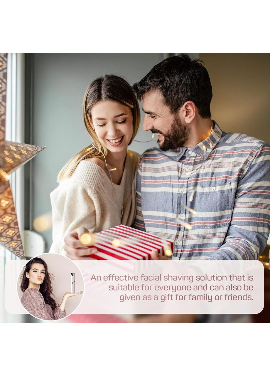 Аккумуляторный эпилятор для удаления волос с лица для женщин gurelax белый No Brand (354828978)