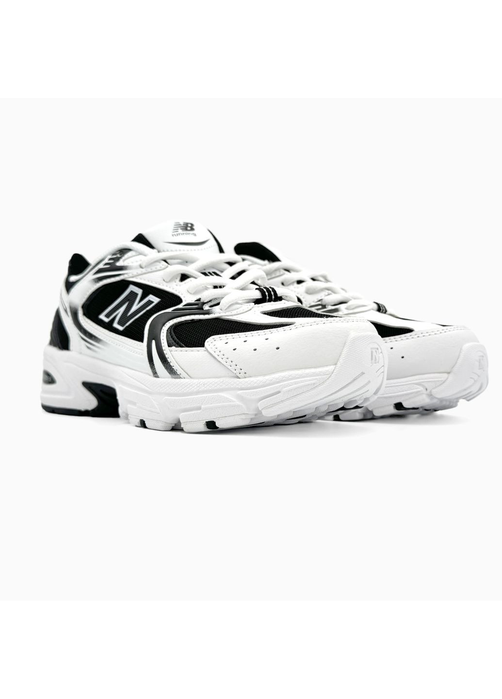 КРОССОВКИ ЖЕНСКИЕ NEW BALANCE 530 BLACK / WHITE НЬЮ БЕЛАНС 530 No Brand чёрные демисезоны (368861868)