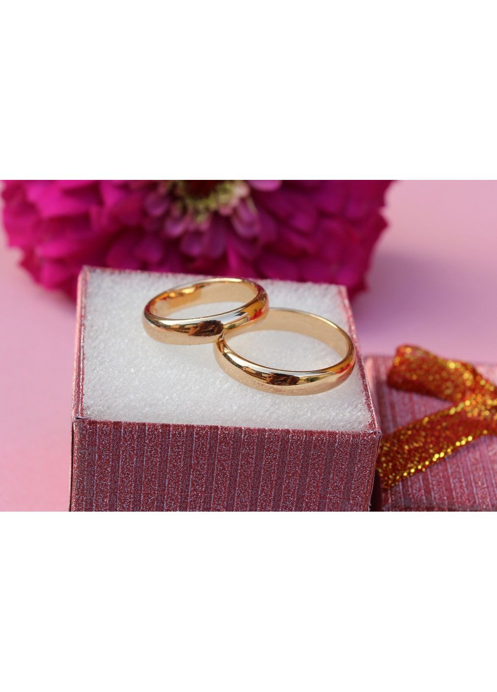 Обручка класика 4 мм р золотиста love-shopping Xuping Jewelry (355799342)