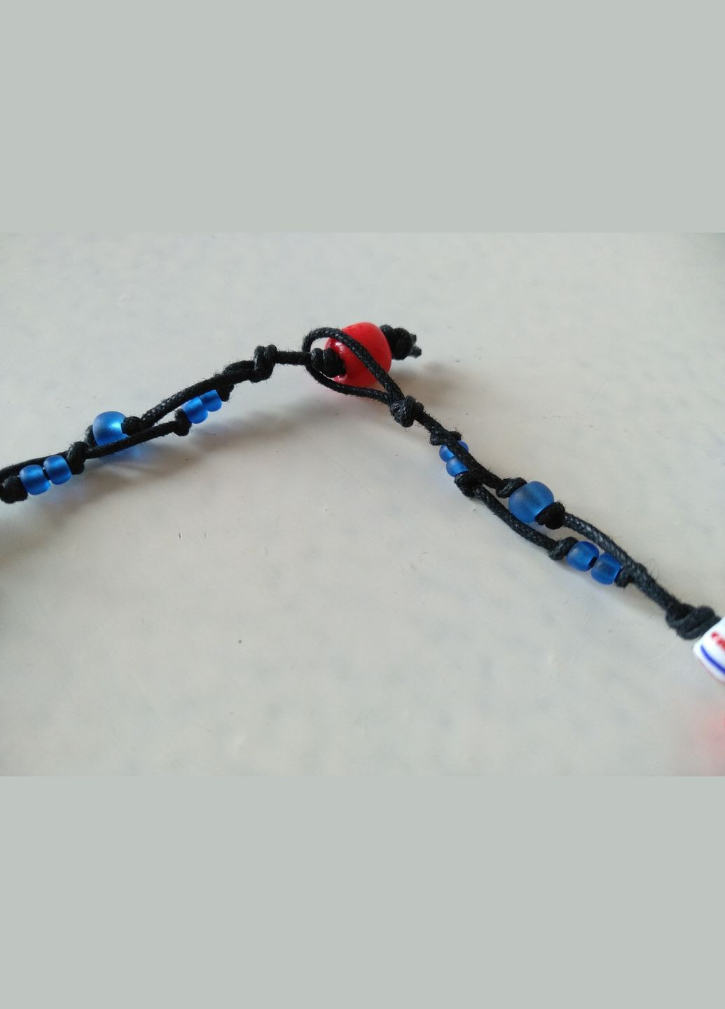 Керамические бусы ручной работы с чешским стеклянным бисером №1 Коти&Ангели (302450812)