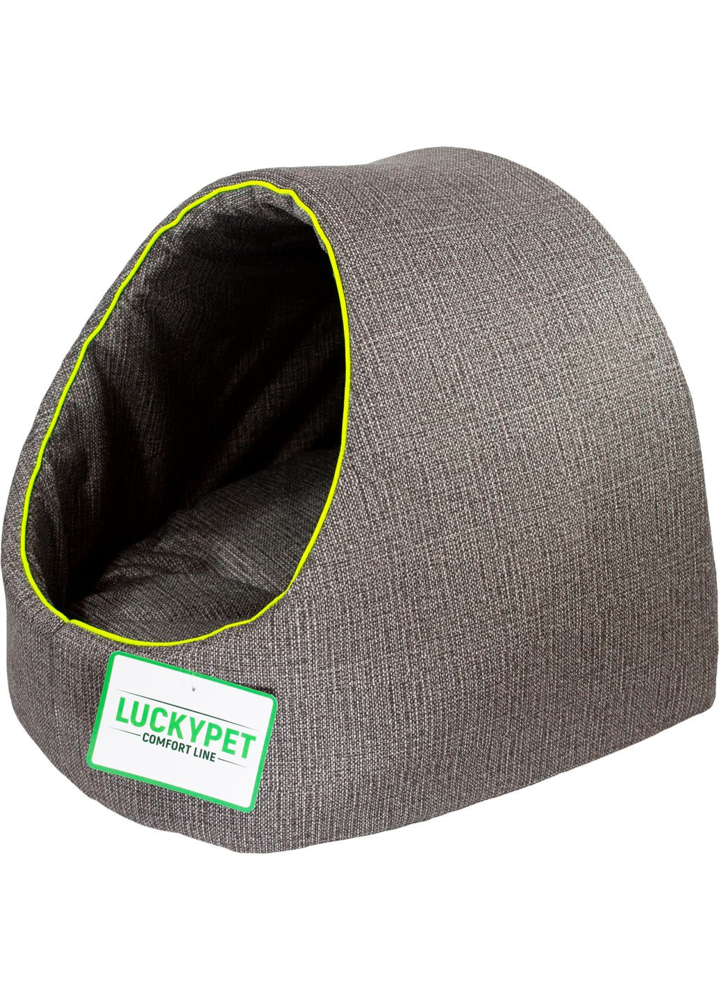 Будиночок для собак та кішок Аліса №2 41х42х37 см Сірий (4820224211398) Lucky Pet (279561899)