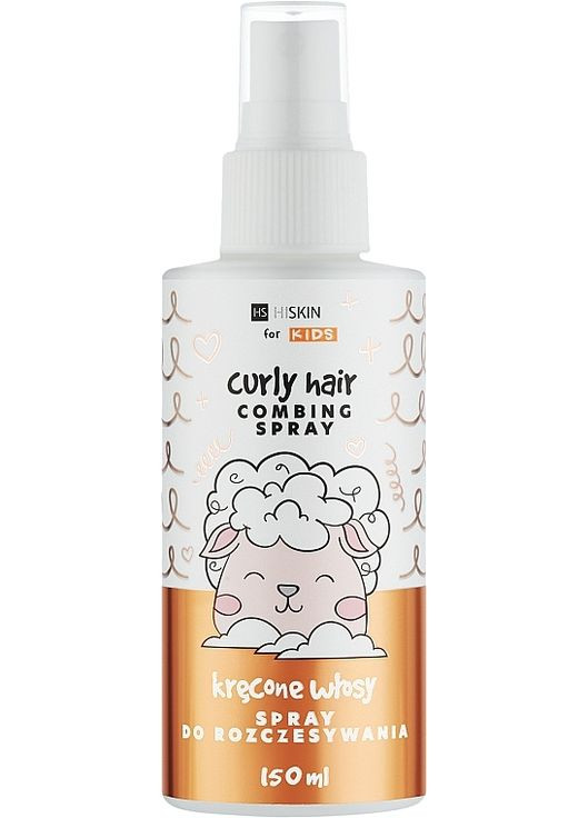 Спрей для распутывания вьющихся детских волос Kids Curly Hair Spray 150ml (1310210-31155228) HiSkin (368607291)