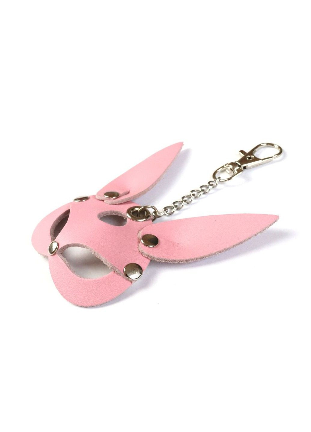 Брелок на карабіні для ключів Bunny Рожевий аксесуар для сумок та ключів Art of Sex (298474128)