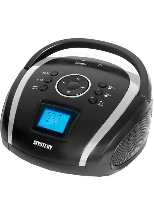 Музичний центр BM-6004UB black / silver Mystery (324021506)