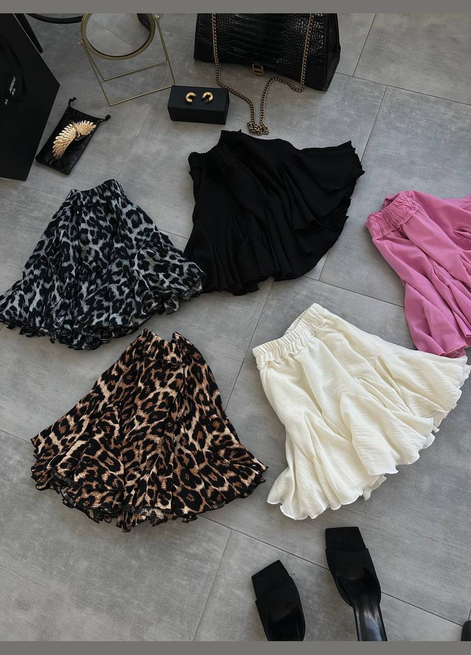 Жіноча повітряні спідниці з воланами Adelante (316513745)