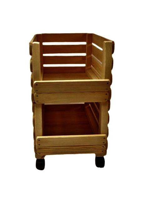 Стелаж для овочів і фруктів з дерева Астрія 230 сієна (ЯХТ-239305) No Brand (327846539)