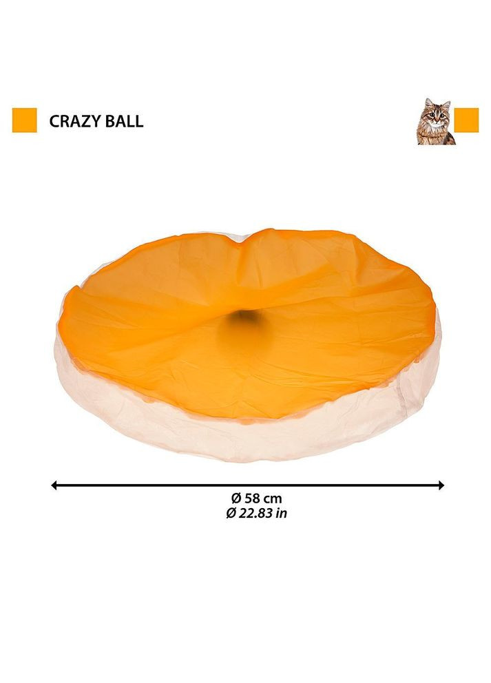 Игрушка - коврик с электронным мячиком для котов Crazy Ball (Ферпласт Крейзи Болл) Ferplast (297511286)