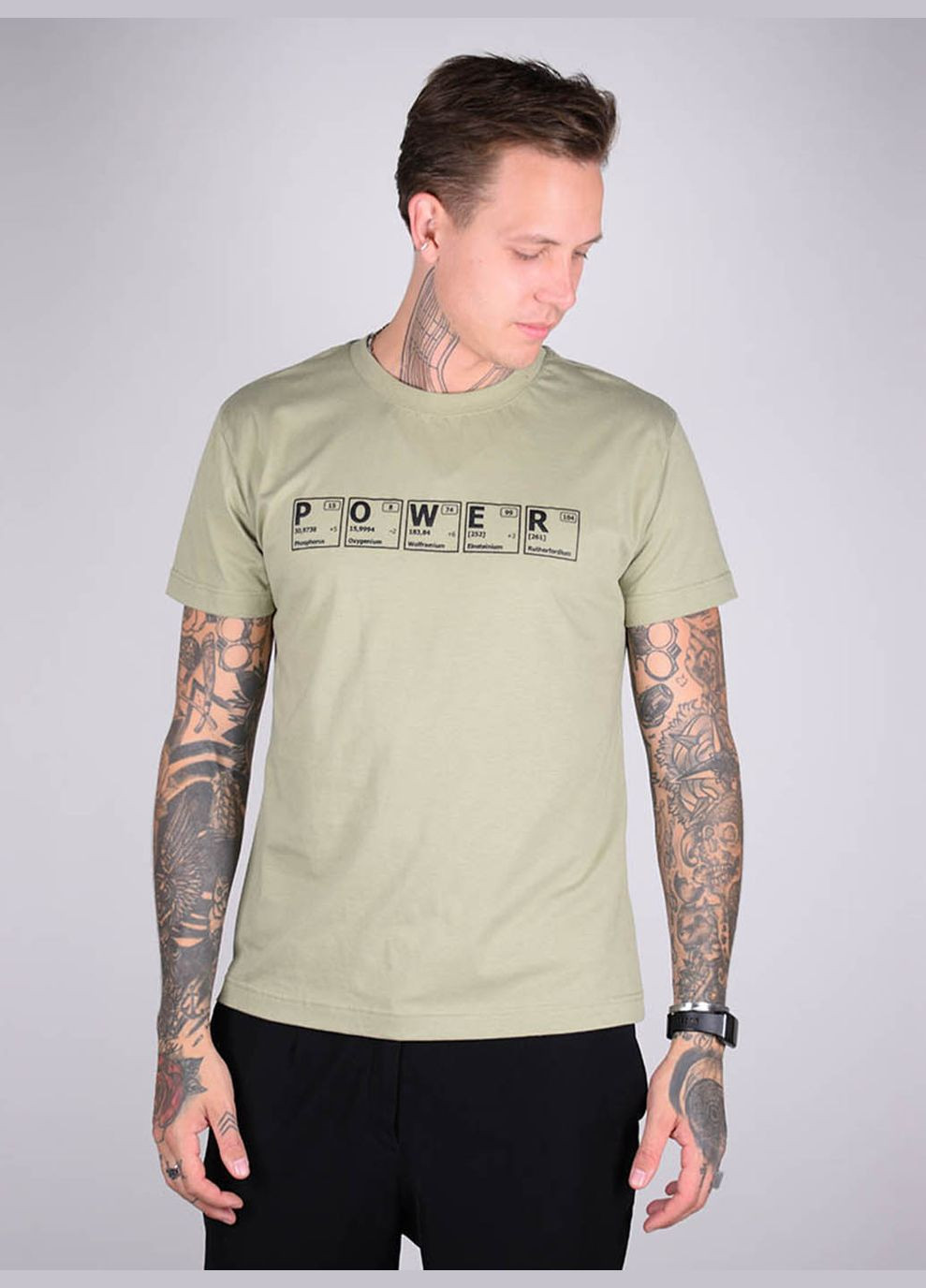 Зелена футболка чоловіча able зелена 101299 Power