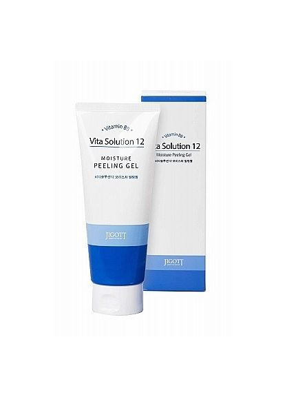 Пилинг-гель для лица увлажняющий Vita Solution 12 Moisture Peeling Gel 180ml (1138952-109927) Jigott (368627528)