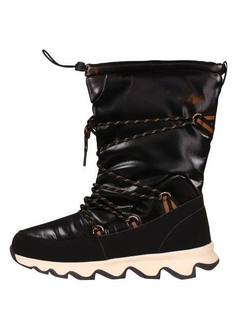 Стильні зимові чорні жіночі черевики No Brand (362270479)