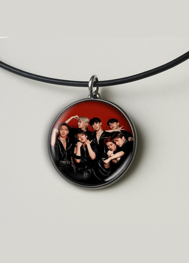 Подвеска (кулон) K pop MONSTA X #03 (круглый) No Brand (328050941)