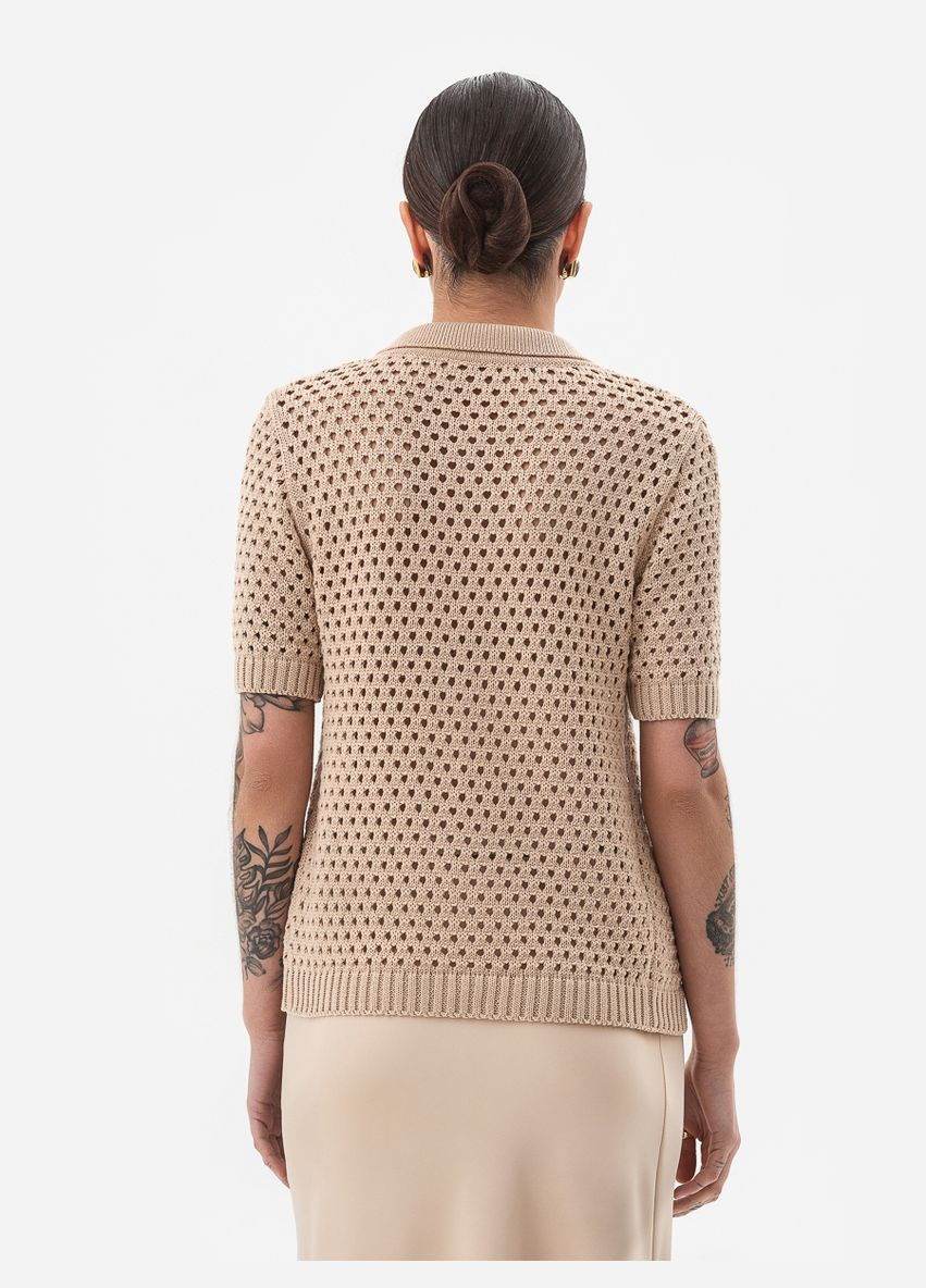 Ажурний кардиган із італійської бавовни SVTR (332813647)