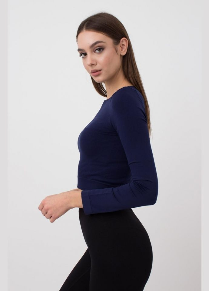 Топ жіночій безшовний з довгими рукавами Giulia CROP TOP (316683847)