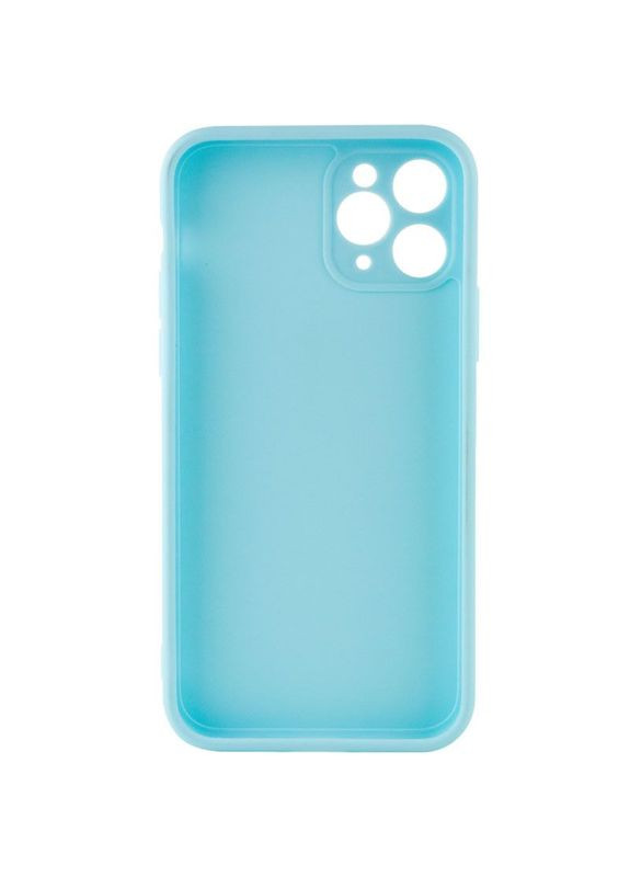 Силиконовый чехол Candy Full Camera для Apple iPhone 11 Pro (5.8") Голубой Epik (372163612)