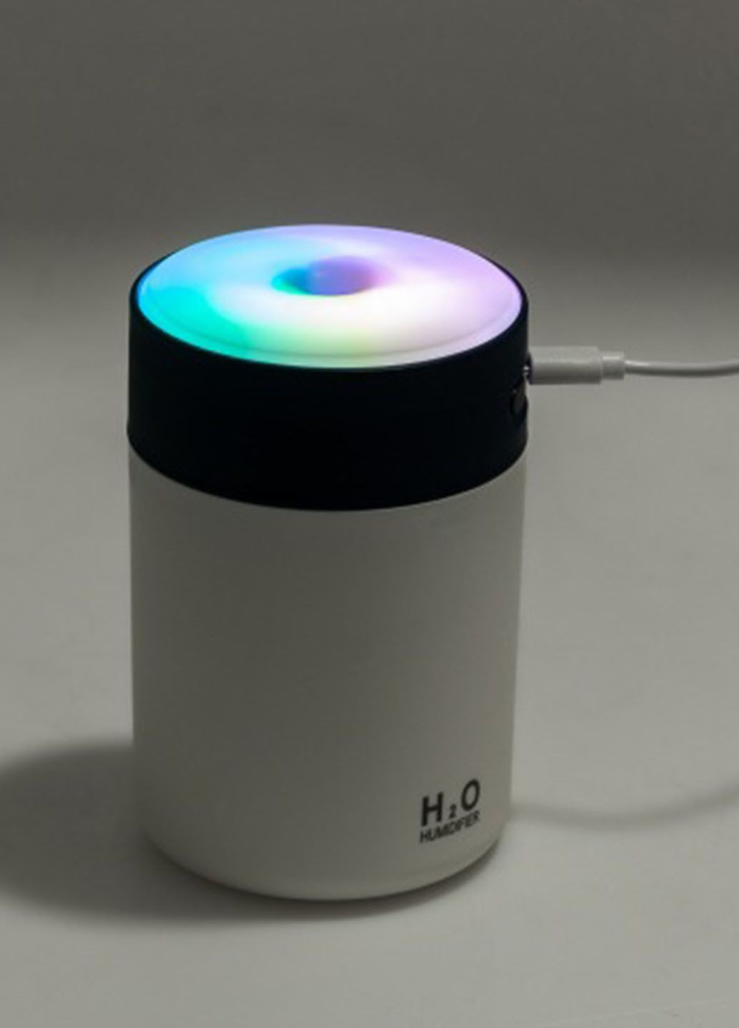 Увлажнитель воздуха ультразвуковой UKC H2O аромадифузор с RGB подсветкой 300 мл Humidifier (290416625)