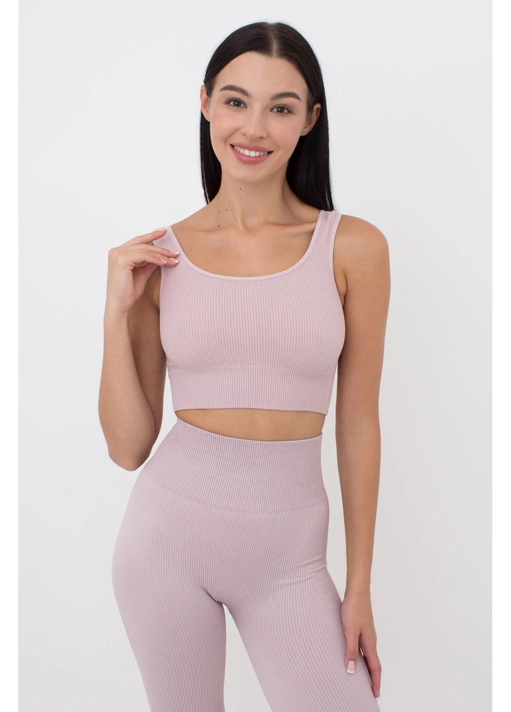 Бесшовный топ на широких бретелях Giulia TOP WITH STRAPS (351854166)
