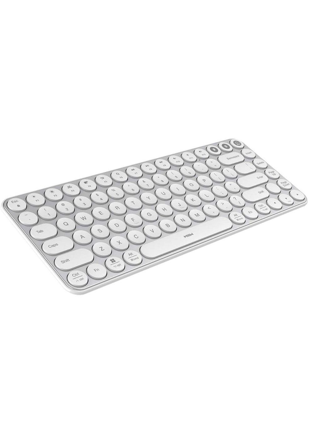 Клавиатура беспроводная Keyboard Air 85 MWXKT01 белая MiiiW (315450033)