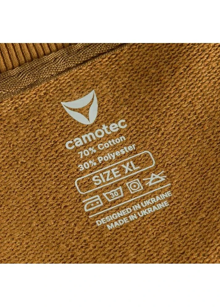Койот свитшот basic 2.0 золотой трезубец coyote Camotec
