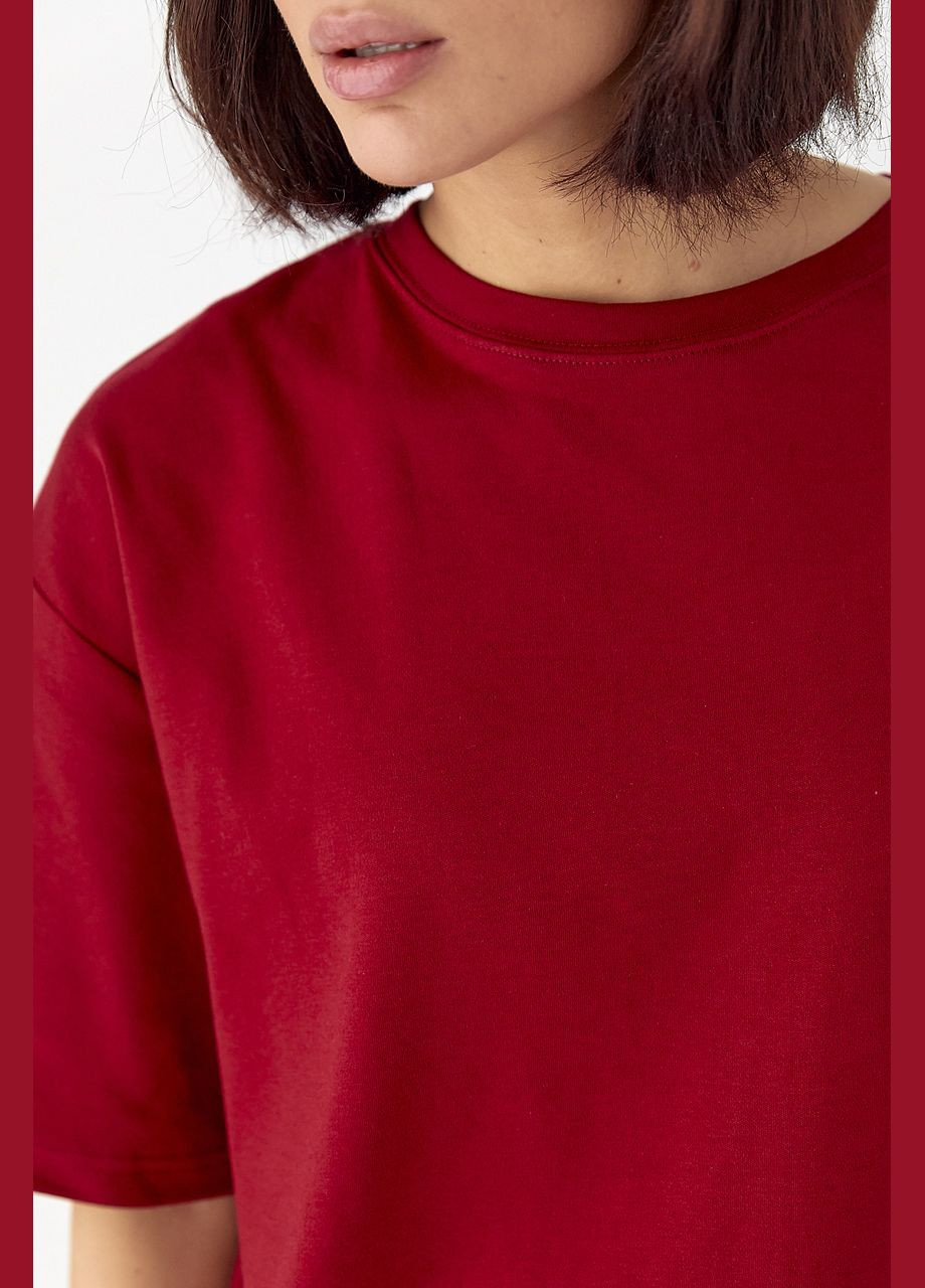 Однотонная базовая футболка Lurex - (323190184)