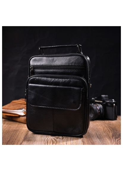 Сумка Из натуральной кожи Черная (21953) Vintage З натуральної шкіри Чорна (364630230)