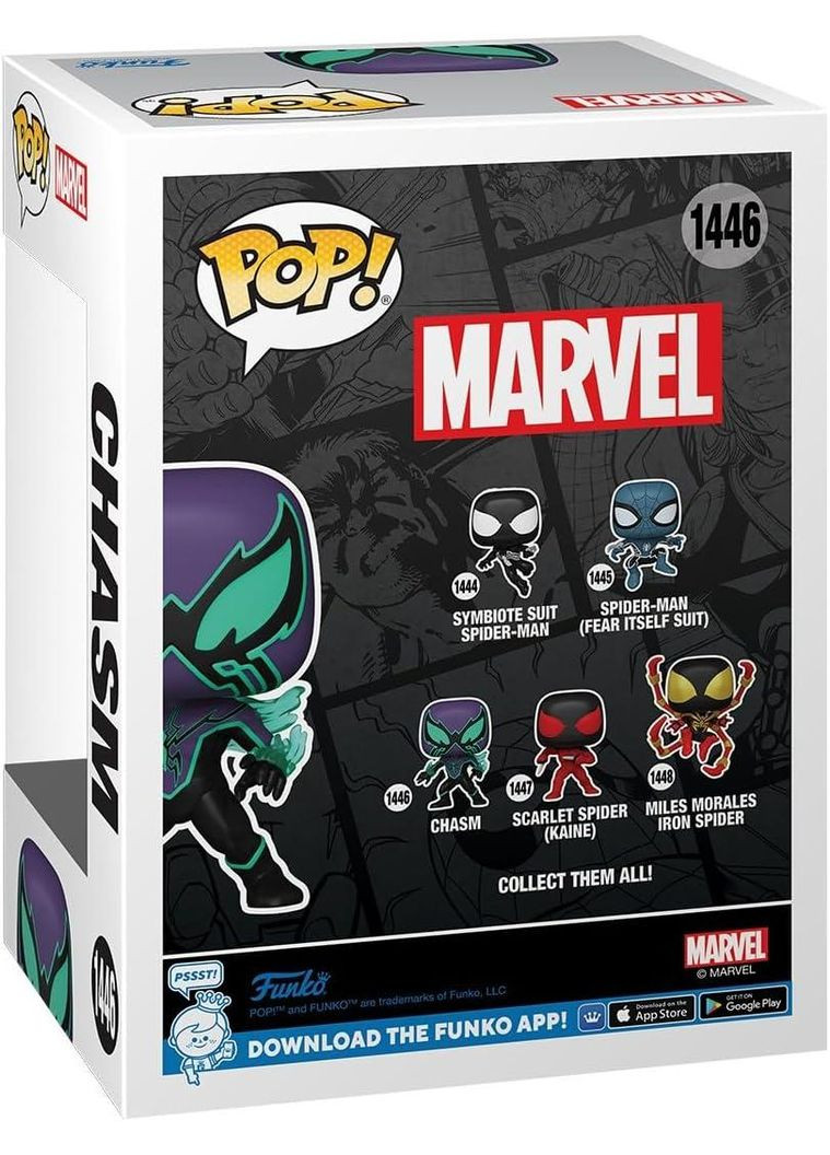 Фігурка Фанко Поп Прірва Людина-Павук Pop! Marvel: Spider-Man Comics Chasm 83751 Funko (372012151)