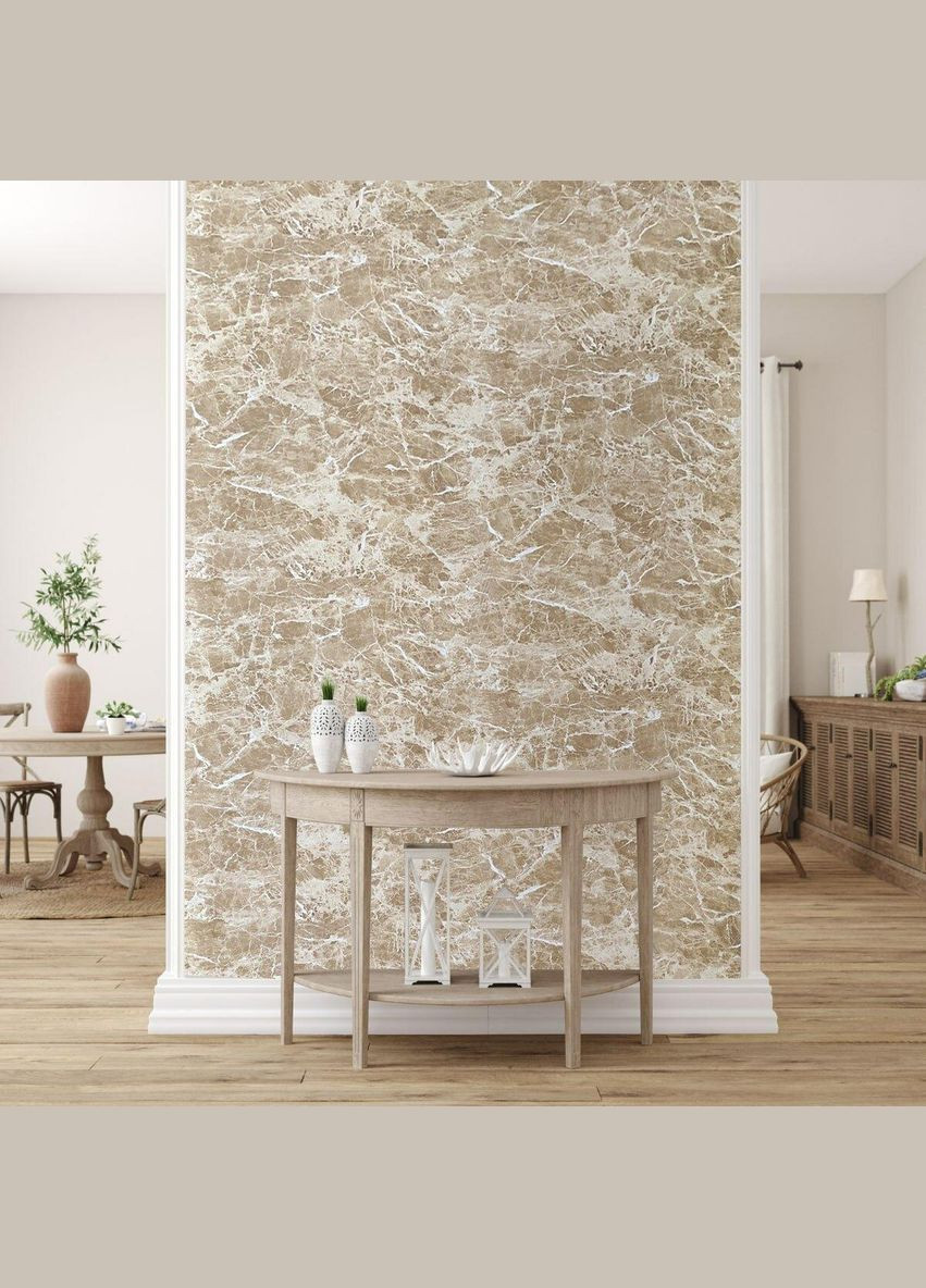 Декоративна ПВХ плита кремовий мармур 1,22х2,44мх3мм SW-00001398 Sticker Wall (300242259)