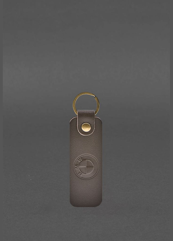 Шкіряний брелок для Авто BMW темно-коричневий краст (A-028293) BlankNote (334339219)