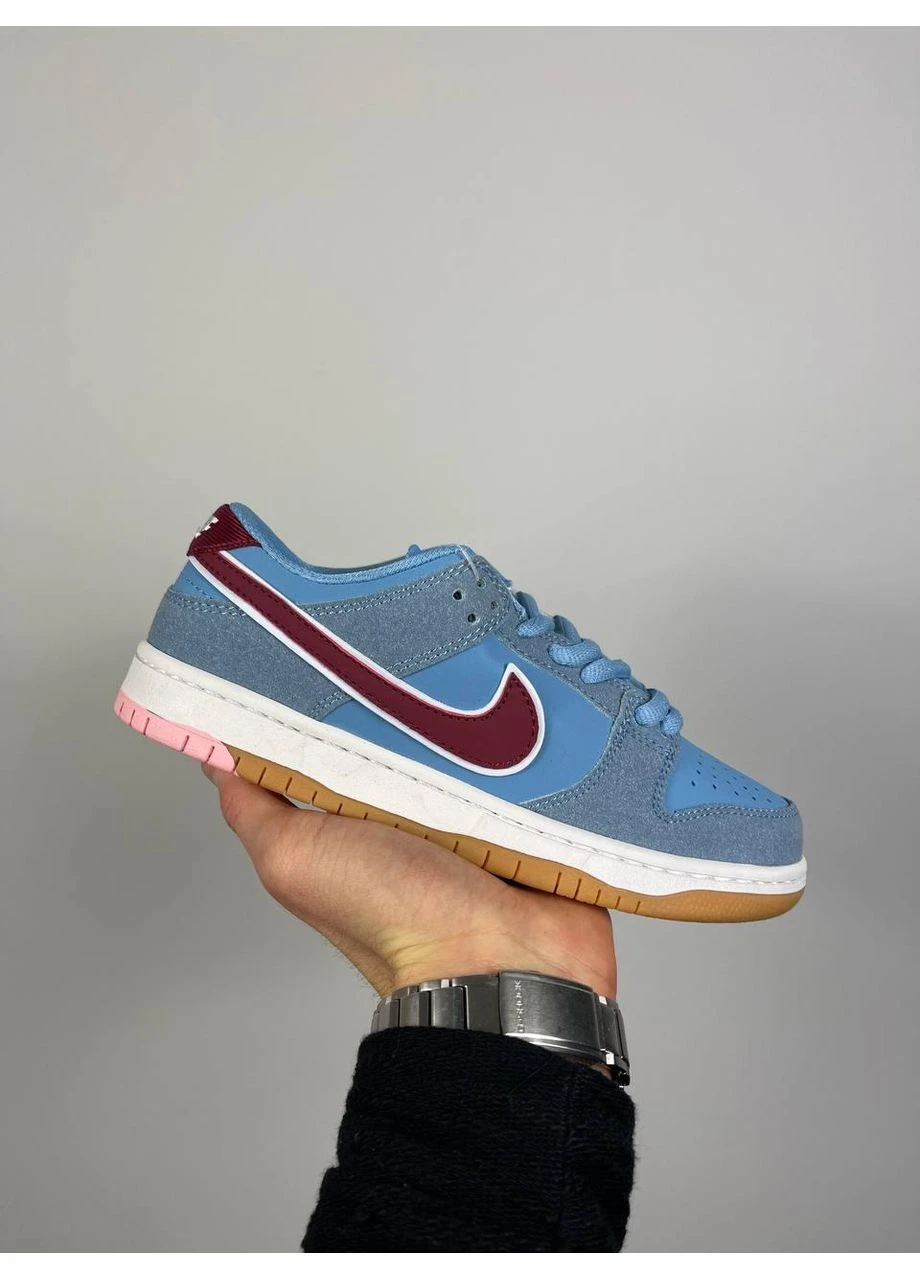 Цветные демисезонные кроссовки мужские nike sb dunk low philadelphia phillies найк сб данк No Brand