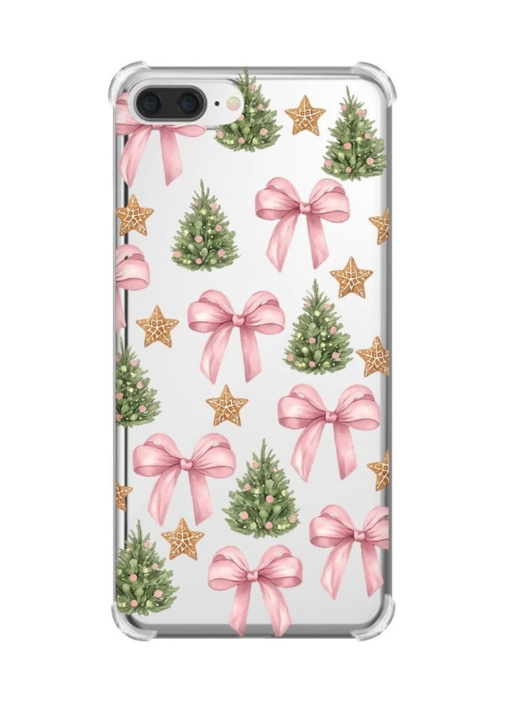 Чохол з потовщеними кутами на iPhone 7 Plus/ 8 Plus Різдвяний фон (принт 427) Creative (400775677)