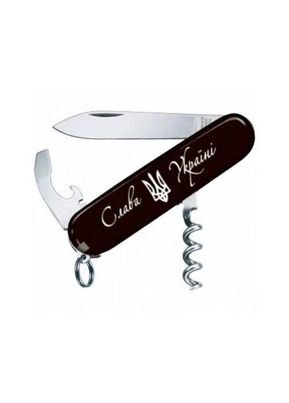 Нож Waiter Ukraine Слава Украине + тризуб (Vx03303.3R10) - складной швейцарский,, нейлон Victorinox (395592437)