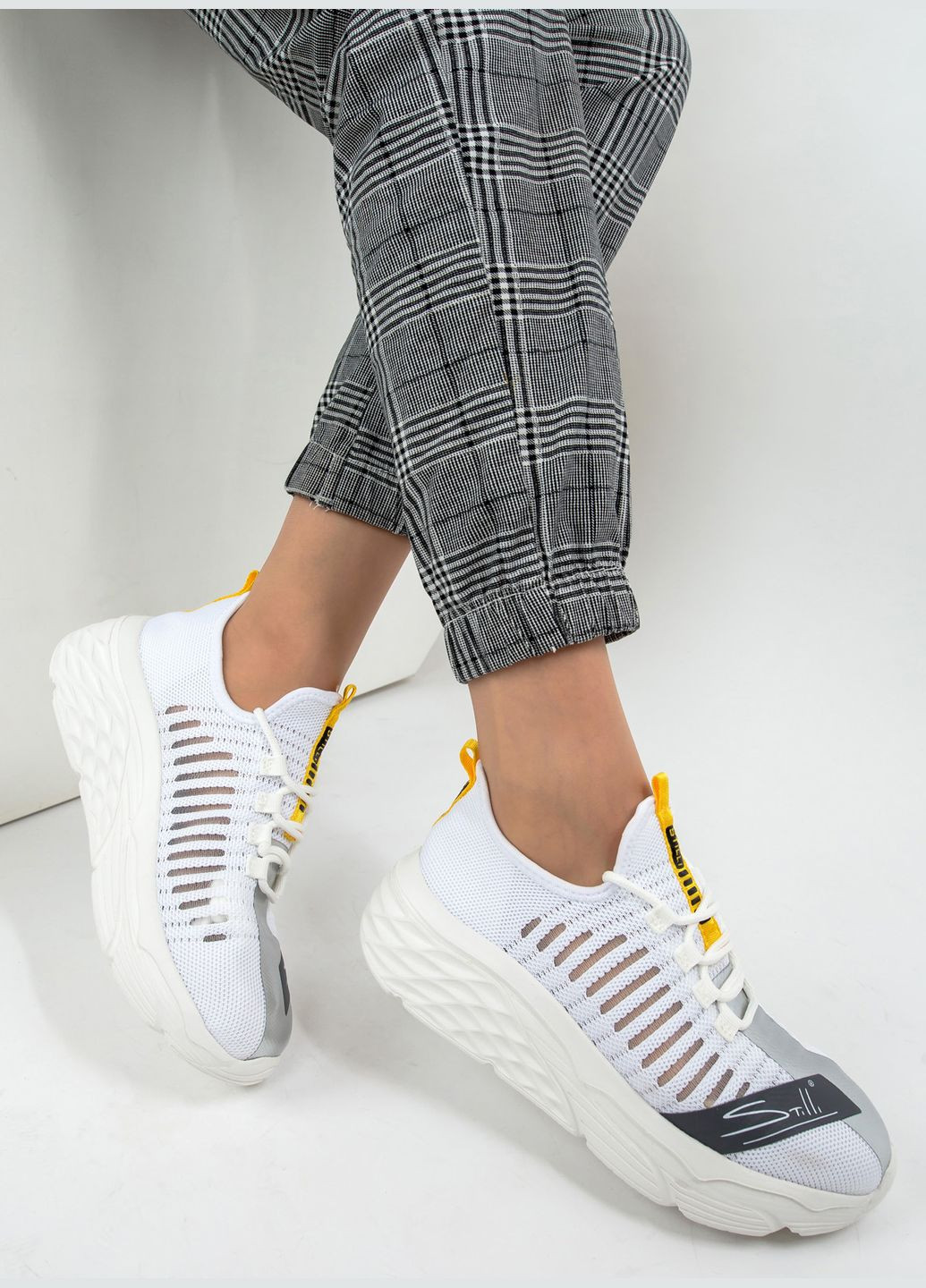 Кроссовки женские Stilli белые демисезоны (318553472)