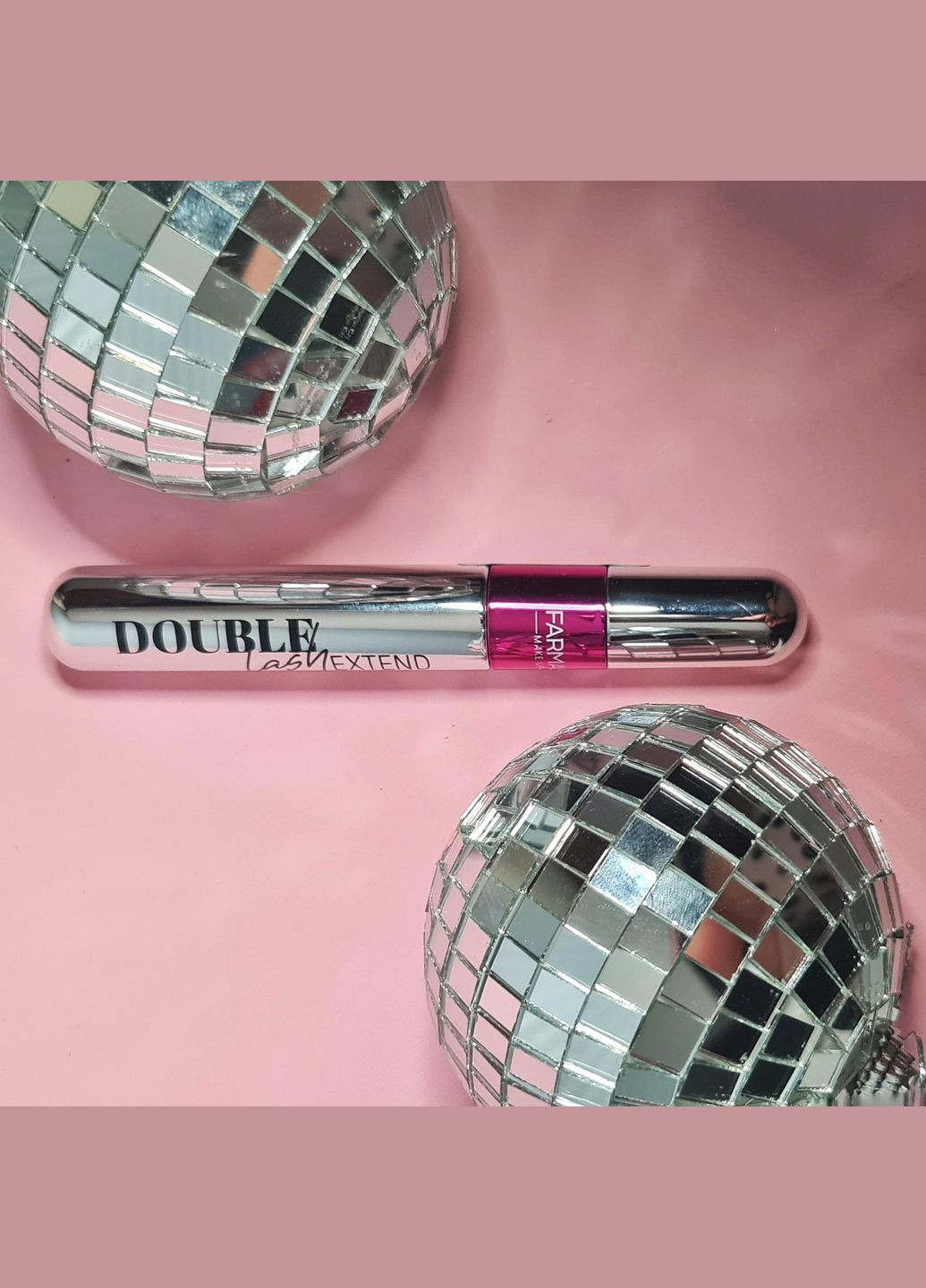 Туш для вій для об'єму та довжини Double Lash Extend 12 мл Farmasi (295658490)