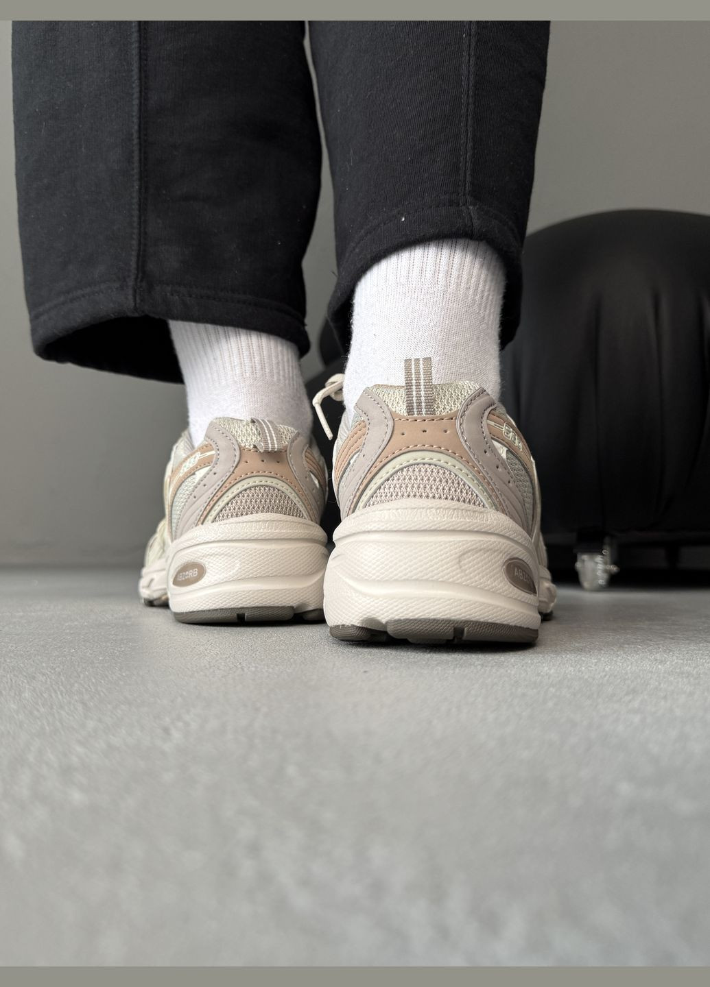 Кросівки жіночі New Balance 530 beige | Нью Беланс 530 бежеві No Brand бежеві демісезони (316091141)